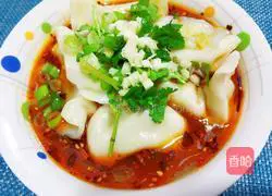 Illustration of how to make sour soup dumplings 9