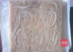Illustration of how to make crystal pig skin jelly 9