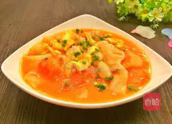 Illustration of how to make tomato pimple soup 15