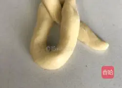 Bread braid technique (one braid with one button) ) illustration 8