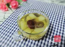 Apple, hawthorn and red date soup recipe 8