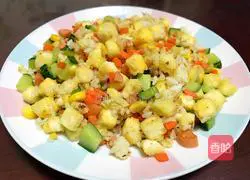 Illustration of how to make fried buns 5