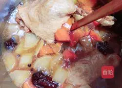 Illustration of how to make healthy radish duck soup 14