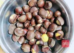 Illustration of how to make chestnut and chestnut pumpkin soup 2