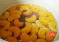 Illustration of how to make canned oranges 6