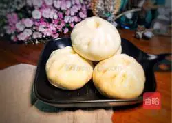 Illustration of how to make dried beans and fresh meat buns 19