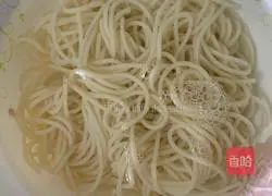 Illustration of how to make summer shrimp cold noodles 4