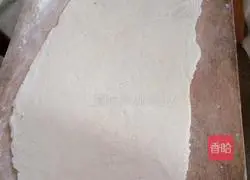 Illustration of how to make green onion rolls 5