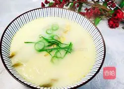 Illustration of how to make small yellow croaker and shredded radish soup 13