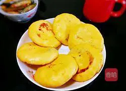 Illustration of how to make milk-flavored cornmeal pancakes (coarse grains) 16