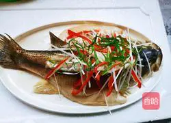 Illustration of steamed seabass 9