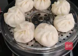 Illustration of how to make meat buns 13