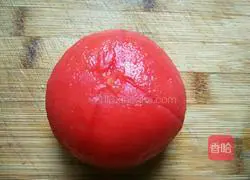 Illustration of how to make tomato and egg noodles 4