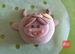 Illustrations of how to make steamed buns for babies with Taurus zodiac signs 20