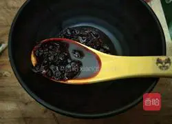 Illustration of how to make cold tofu 5