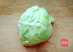 Illustration of how to make cold cabbage 1