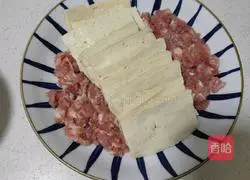 Illustration of how to make cross-bridge tofu 4