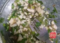 Scallion pancakes Illustration of how to do it 1