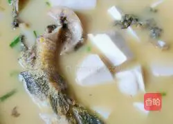 Illustration of how to make fish and tofu soup 6