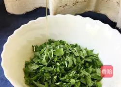 Cold salad Dried Malantou#New Year's Eve dinner recipe illustration 8