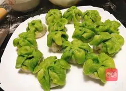 Illustration of how to make cabbage dumplings 6