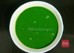 Illustration of how to make celery and sesame egg pancakes 3