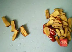 Illustration of making red dates and wolfberry health tea 3