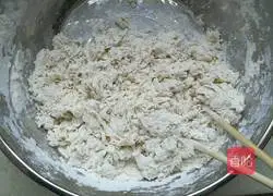 Illustration of how to make bean paste buns 2