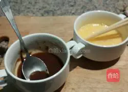 Illustration of how to make hand-rolled egg fried noodles 1