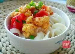 Illustration of how to make tomato braised noodles 11