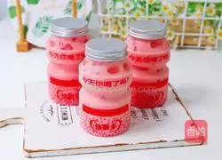 Illustration of how to make watermelon and coconut 14