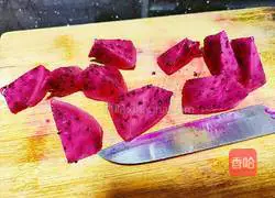 Pitaya sweet soup recipe 8