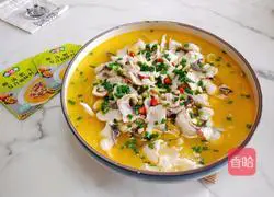 Illustration of the addictive fish fillet in sour soup 11