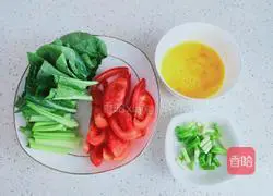 Illustration of how to make fried wide noodles with seasonal vegetables 2