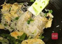 Kuaishou Green Vegetable and Egg Noodles Recipe Illustration 12