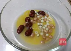 Illustration of how to make rice cereal for nourishing the heart with five grains 2