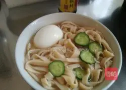 Illustration of hand-rolled noodles 15