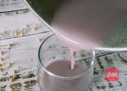Purple Illustration of how to make sweet potato milk 5