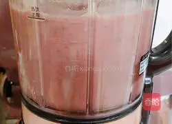 Illustration of how to make rose nectar and red bean paste 6