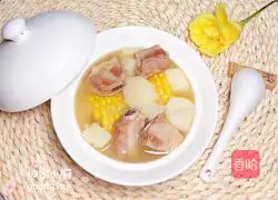 Corn, yam and pork ribs soup recipe 15