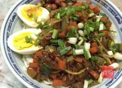 Illustration of how to make special fried noodles 13