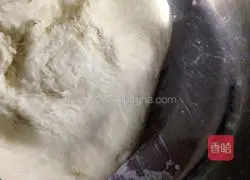 Illustration of how to make scallion pancakes (rising dough) 5