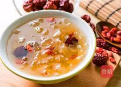 Illustration of how to make snow fungus stewed with rock sugar 6