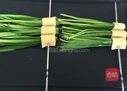 Illustration of grilled leeks 6