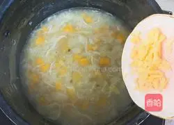 Illustration of how to make milky multi-grain porridge 9