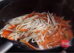 Illustration of how to make fish-flavored king oyster mushroom 3