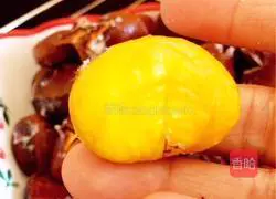 Illustration of how to make chestnuts in sugar water (oven version) 1