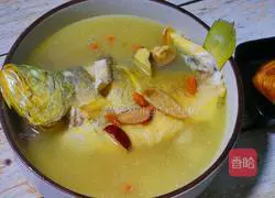 ~Illustration of how to make tangerine peel and yellow croaker soup~8