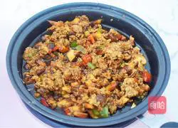 Illustration of how to make noodles with mushroom meat sauce 13