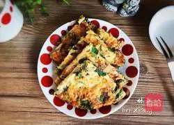 Illustration of making mixed vegetable noodles 12